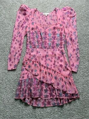 loveshackfancy lorelei dress pink Lorelei Dress in Pink Tulle Steve Madden